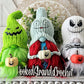 Nightmare Before Christmas Gnomes - Halloween Tiered Tray Decor