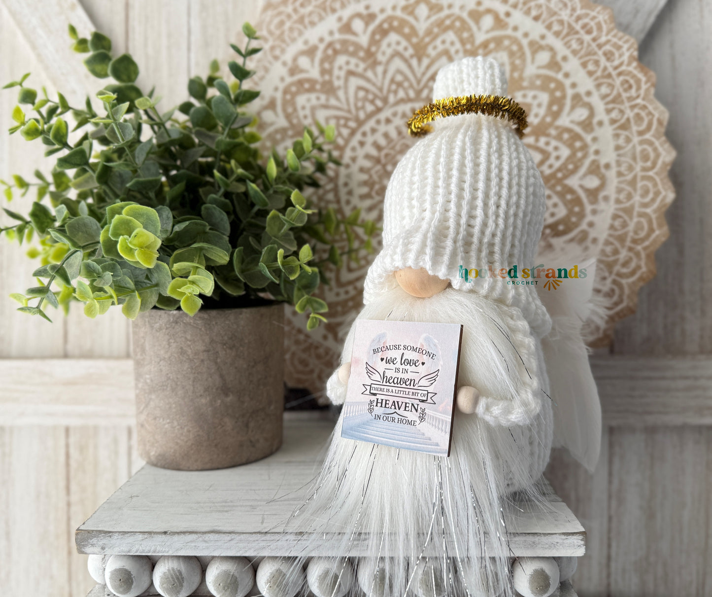 Guardian Angel Gnome - Sympathy Gift - Memorial Keepsake