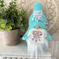 Free Spirit Gnome with Dreamcatcher - Tiered Tray Decoration - Boho inspired decor