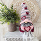 Valentine's Day Heart Gnome with Slouchy Hat - Tiered Tray Decor