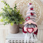 Valentine's Day Heart Gnome with Slouchy Hat - Tiered Tray Decor