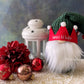 Whimsical Knit Elf Gnome: Playful Christmas Decor for Tiered Trays