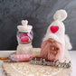 Cupid gnome, Valentines gnome, Tiered tray decor, Love gnome, Swedish tomte, Gift idea, Knit gnome,