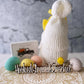 Easter gnome, Tiered tray decor, Bunny gnome,  Swedish tomte,  Rabbit gnomes, Gnome decor, Made to order