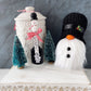 Snowman gnome, Christmas gnome, Frosty gnome,Tiered tray decor, Farmhouse theme, Holiday decor,