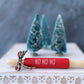 Christmas rolling pins, Winter decor, Tiered tray decor, Table top display