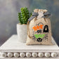 Adorable Decorative Mini Halloween Burlap Bag for Tiered Trays - Unique Holiday Accent