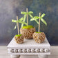 Decorative Faux candy apples -Perfect for fall - Tiered tray decor