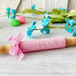 Easter rolling pins, Spring decor, Tiered tray decor, Table top display