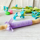 Easter rolling pins, Spring decor, Tiered tray decor, Table top display