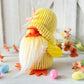 Easter Chick gnome - Spring gnome - Tiered tray decor