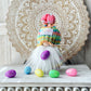 Springtime Gnome for Tiered Tray - Adorable Easter Decoration by Hooked Strands Crochet