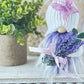 Adorable Purple Butterfly and Lavender Gnome Decor - Perfect for Tiered Trays