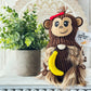 I'm Bananas for You Monkey Gnome - Quirky Tiered Tray Decor, Cute gift idea