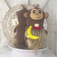 I'm Bananas for You Monkey Gnome - Quirky Tiered Tray Decor, Cute gift idea